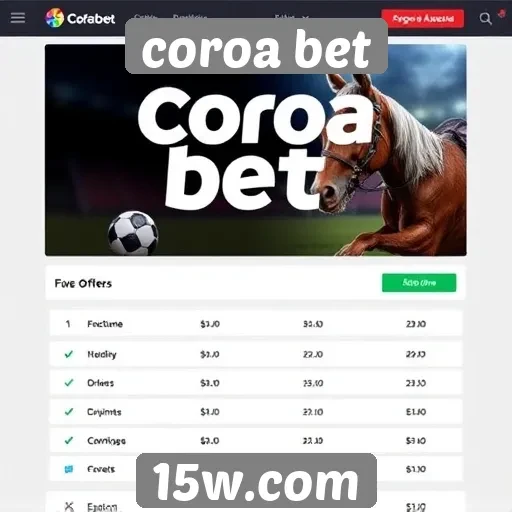 Ofertas e promoções disponíveis na coroa bet