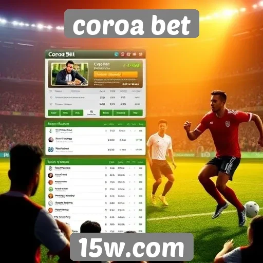 Apostas ao vivo no site Coroa Bet se destacam