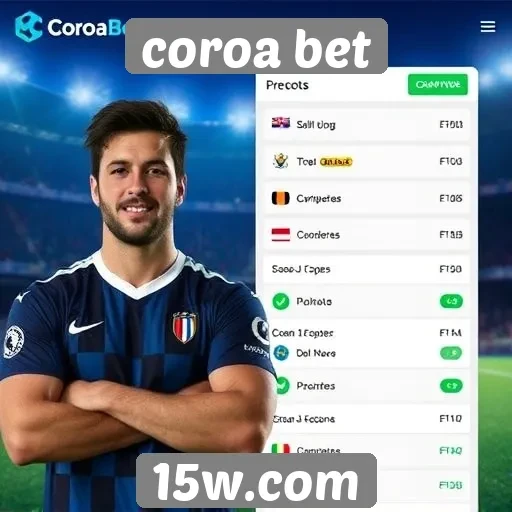 Apostas esportivas na Coroa Bet atraem novos usuários